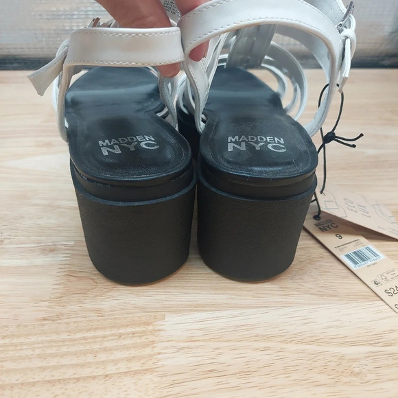 Steve Madden chunky strappy Gladiator style platform sandals Size 9 Y2K - Picture 4 of 6